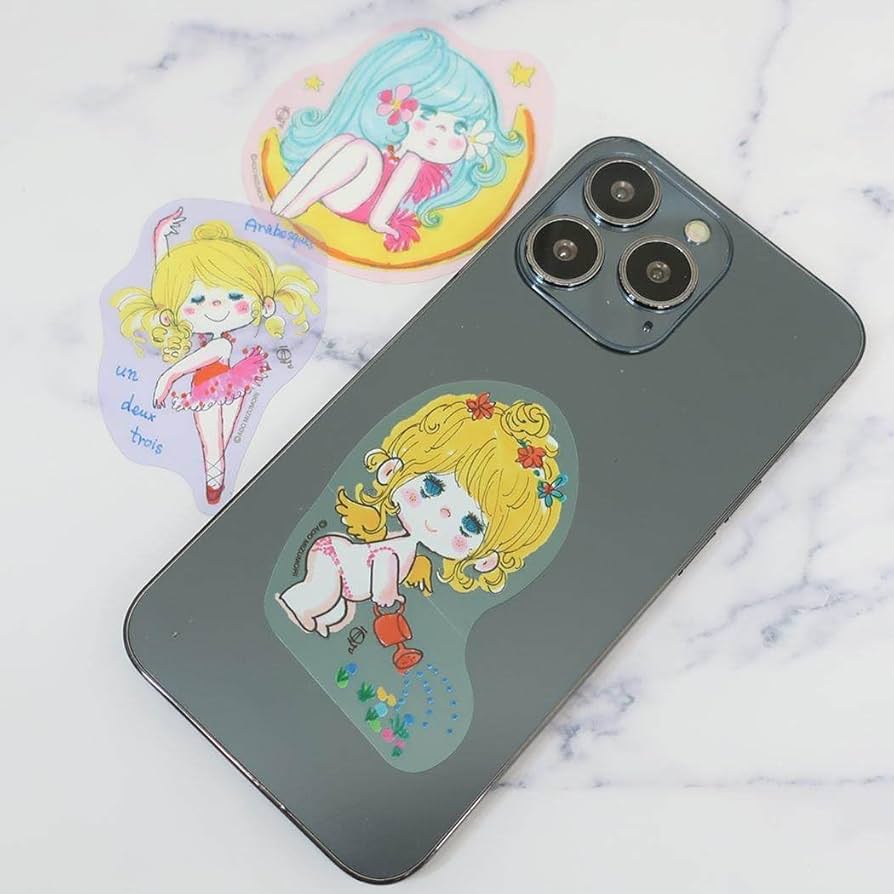 Amazon | ティーズファクトリー 水森亜土クリアステッカーセット